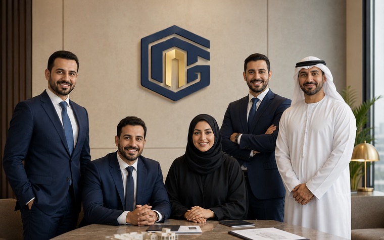 Commercial Property Gate advisory team in the UAE