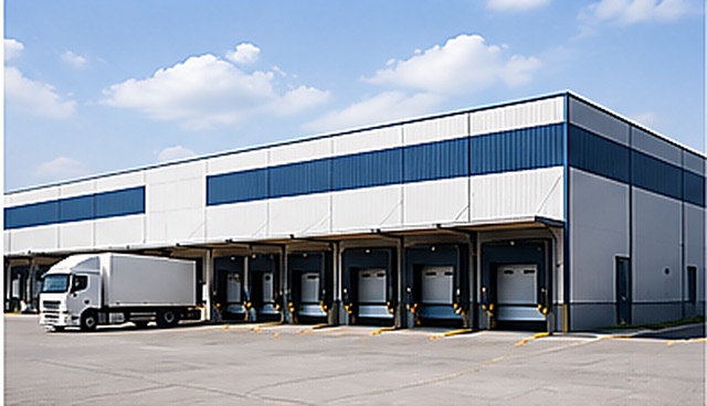 Warehouse and logistics facility in the UAE